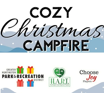 Cozy Christmas Campfire